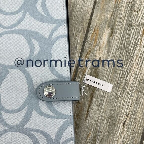 Coach Notebook In Sketch Signature Canvas & Smooth Leather Bag - Picture 2 of 6